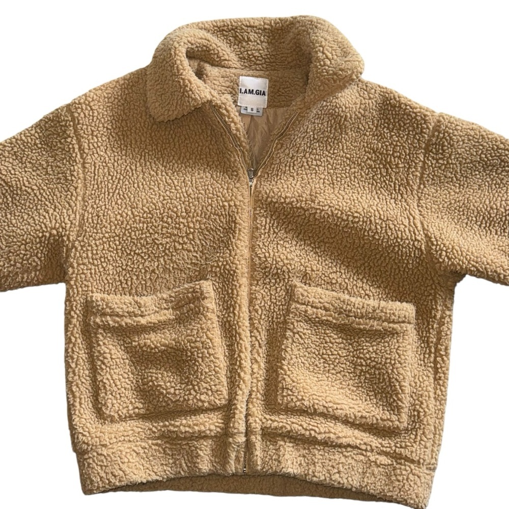 I.AM.GIA Pixie Teddy Sherpa Coat Faux Fur Blogger - Picture 3 of 8